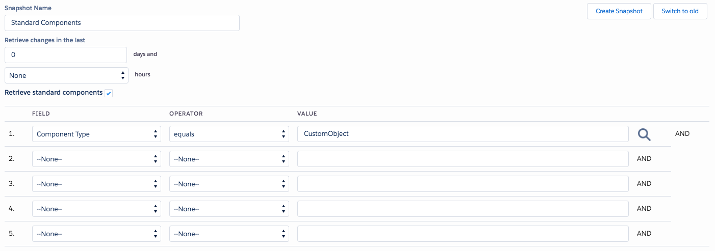 Standard Component Deployments