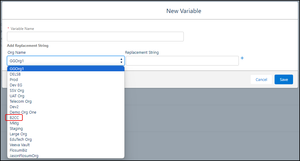 Deploying Environment Variables